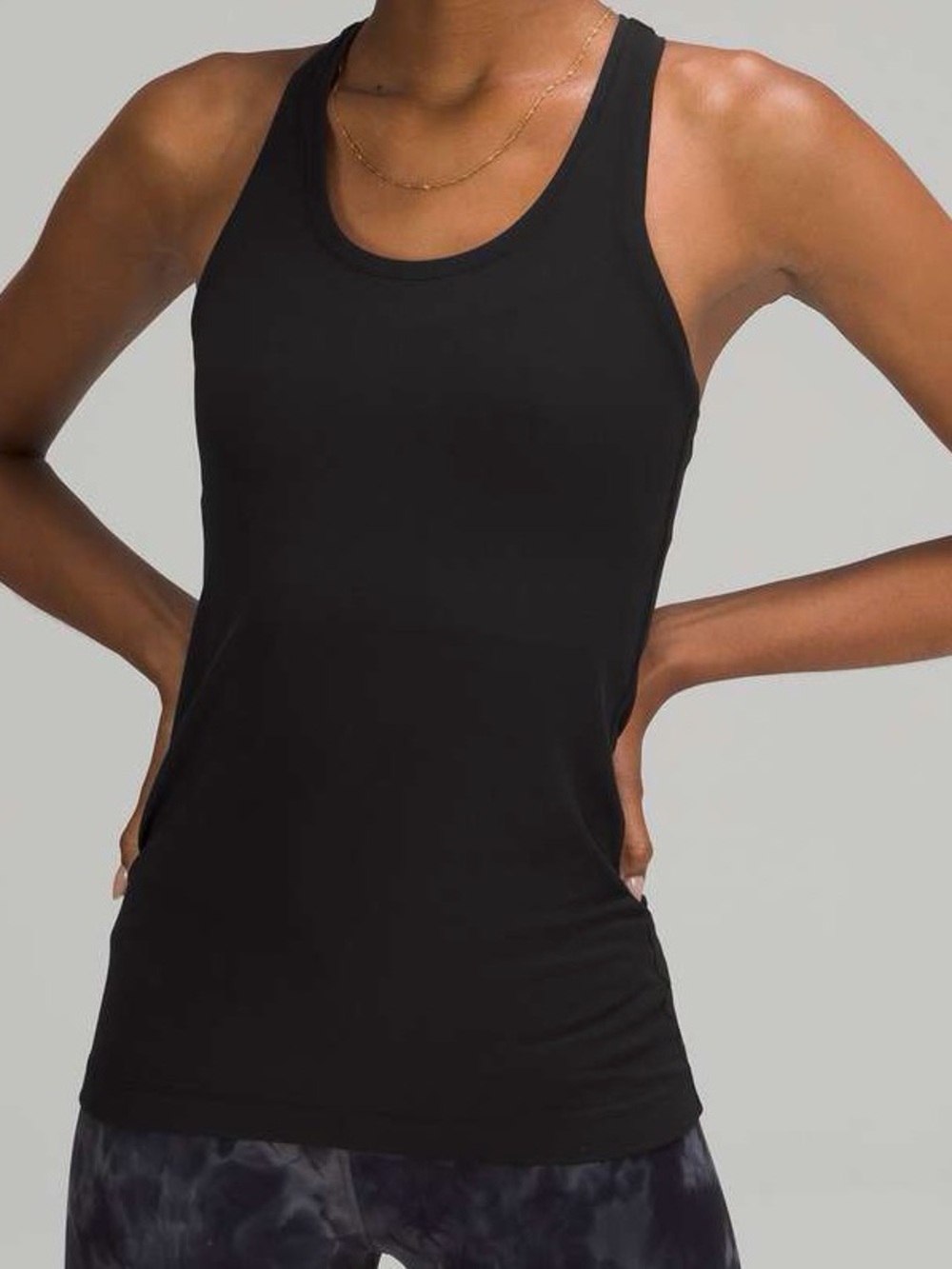 Lululemon Athletica Black Racerback Tank Top - Women's Activewear